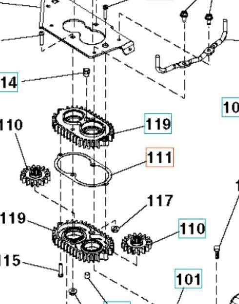 Uszczelka Husqvarna 583514001