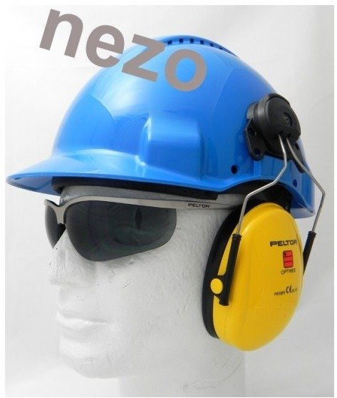 Ochronniki słuchu 3M Peltor Optime I H510P3E nahełmowe