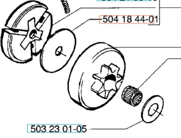 Podkładka Husqvarna 240R