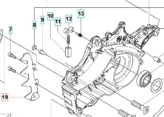 Ostroga Husqvarna 545 550