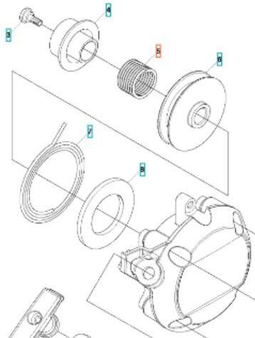 Sprężyna pomocnicza Mcculloch