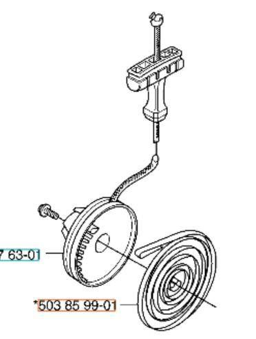 Łożysko korbowodu Husqvarna 343 R 51