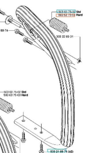 Amortyzator Husqvarna 362 XP