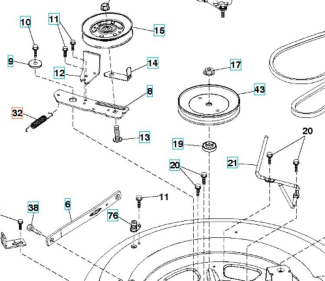 Sprężyna Husqvarna