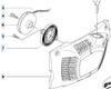 Koło rozrusznika Husqvarna 340 345 346 350 351 353