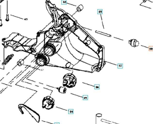 Pomka paliwa Husqvarna primer P340