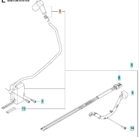 Fajka świecy pilarka Husqvarna
