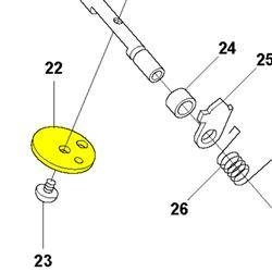 Przepustnica talerzyk ssania gaźnik 345 R