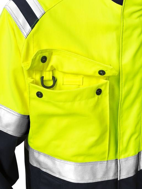 KURTKA ODBLASKOWA FRISTADS FLAMESTAT KLASA 2 4176 ATHS