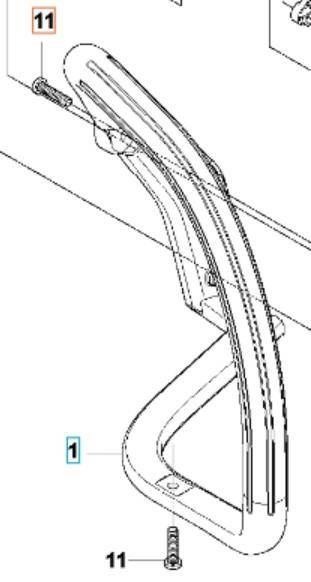 Śruba Husqvarna 236 rozrusznik