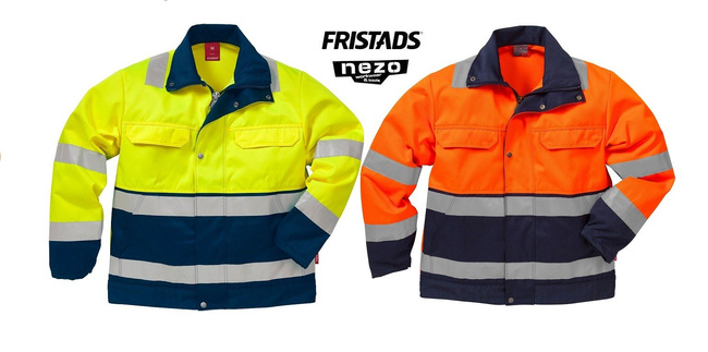 KURTKA ODBLASKOWA FRISTADS HI-VIZ KLASY 3 4797 TH