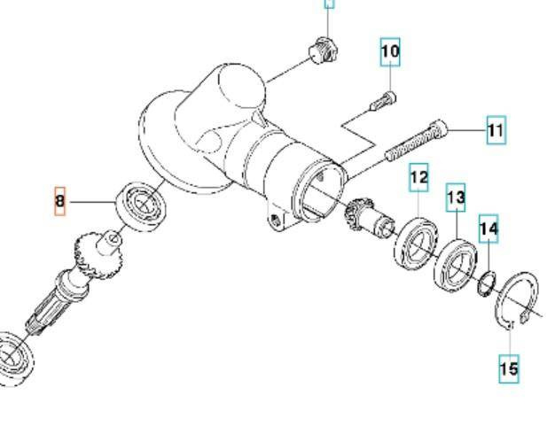 Łożysko kulkowe Husqvarna 525