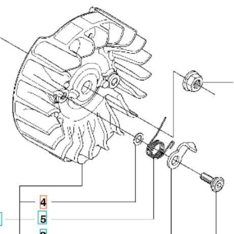 Podkładka zabieraka Husqvarna 254 XP 440 E