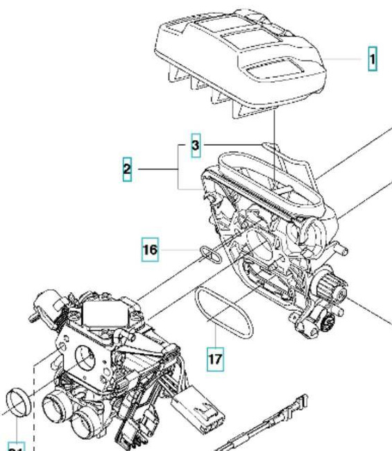 Filtr powietrza Husqvarna