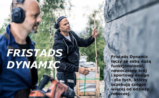 DENIMOWE SPODNIE ROBOCZE STRETCH FRISTADS DYNAMIC 2501 DCS