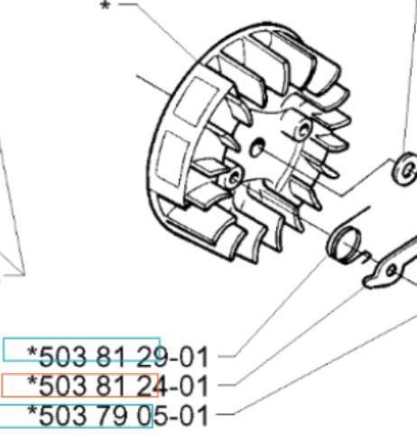 Zabierak Huqvarna 343 R