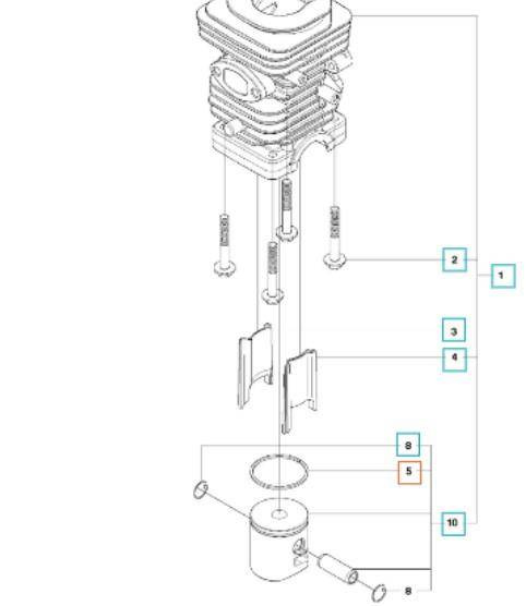 Pierścień Husqvarna 236