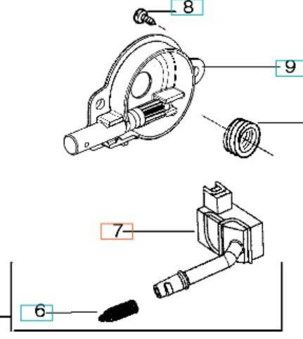 Przewód oleju Husqvarna 136 137 141