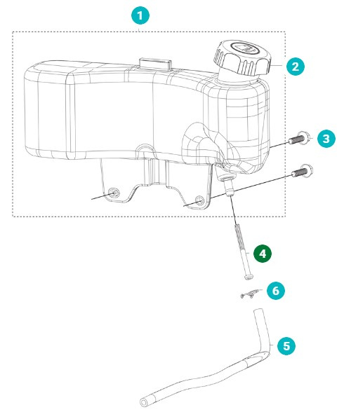 Filtr paliwa Husqvarna