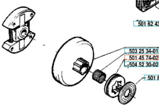Kółko pływające Husqvarna 3.25