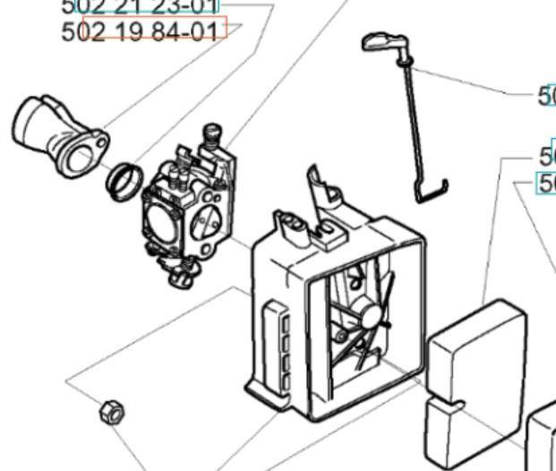 Kolektor Husqvarna 235r