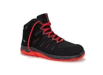 BUTY OCHRONNE ELTEN MADDOX GTX CZARNO-CZERWONE MID ESD S3