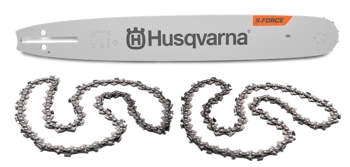 Zestaw prowadnica + 2 łańcuchy Husqvarna 15" .325