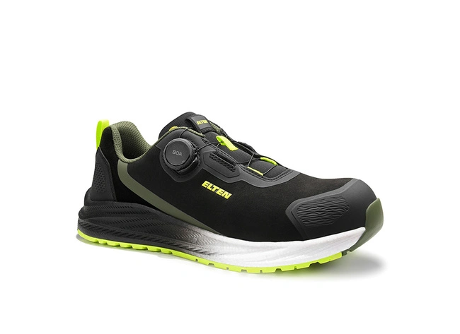 BUTY OCHRONNE ELTEN LEEVI XXNF BOA® black-lime Low ESD S3S