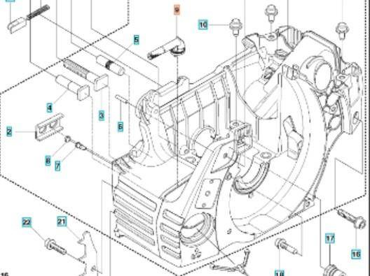 Filtr oleju Husqvarna 450, 445 440