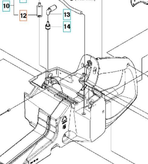 Filtr paliwa Husqvarna przecinarka