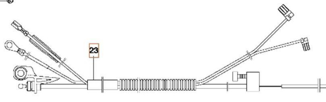 Wiązka sterownicza Husqvarna 555FX