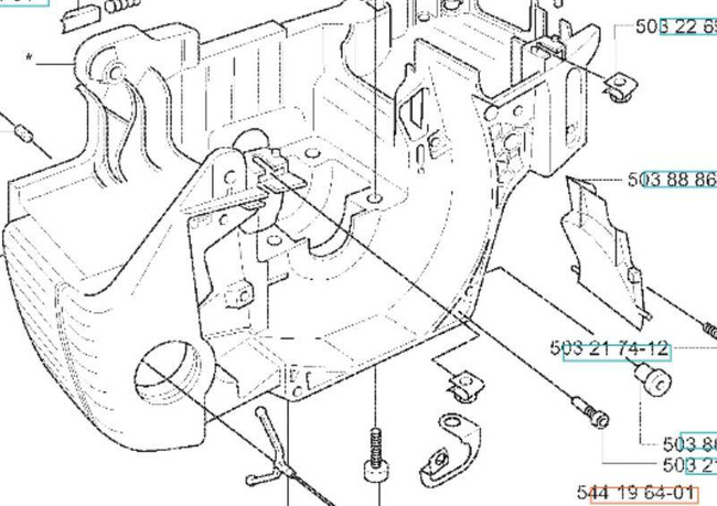 Płytka Husqvarna 340