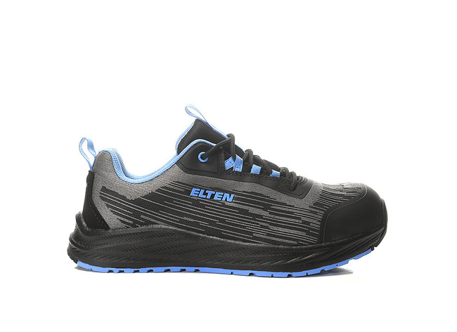 Buty ochronne Elten HANKO XXNF Czarno-niebieskie Low ESD S1PS