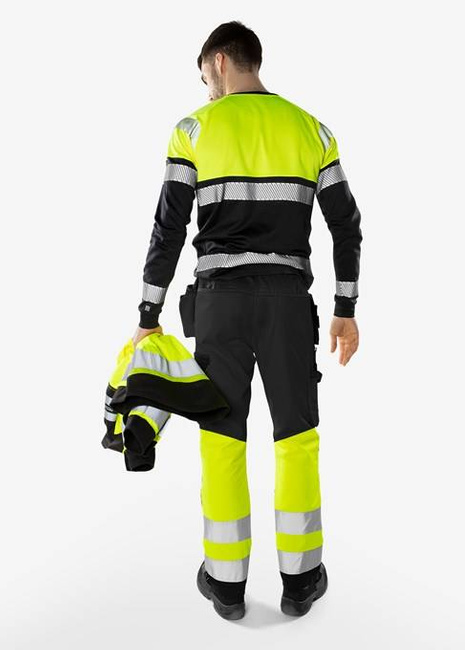 SPODNIE ODBLASKOWE FRISTADS HI-VIZ KLASY 1 2640 GPLU