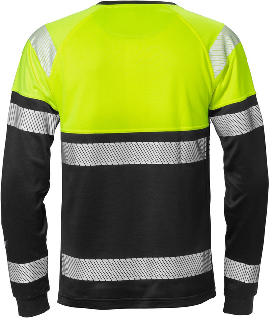 KOSZULKA ODBLASKOWA Z DŁUGIM RĘKAWEM FRISTADS HI-VIZ KLASY 1 7519 THV