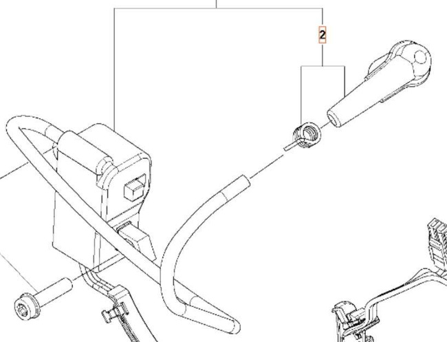 Fajka świecy Husqvarna