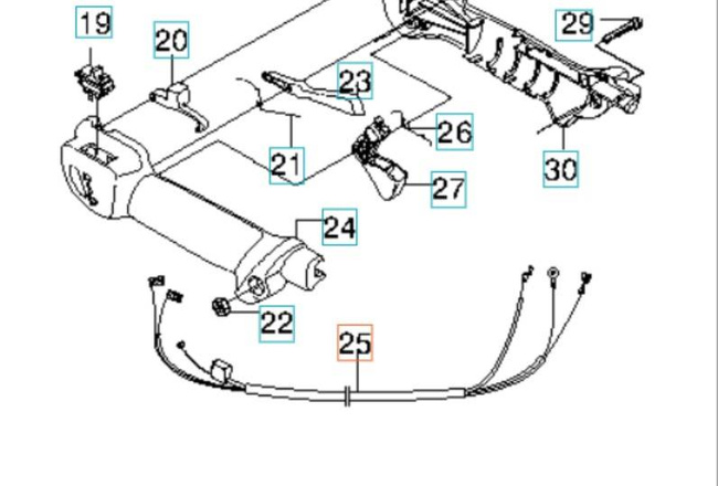 Wiązka sterownicza Husqvarna 125R 128 R