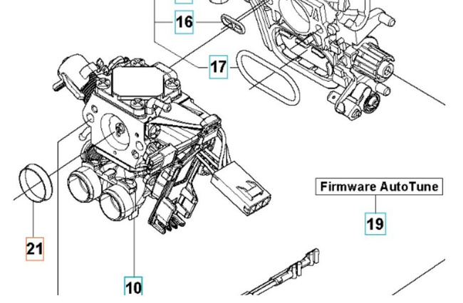 Tuleja podporowa Husqvarna 556