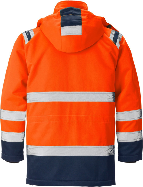 ZIMOWA KURTKA PARKA ODBLASKOWA FRISTADS HI-VIZ KLASY 3 4042 PP