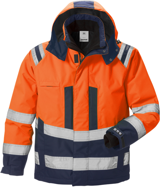ZIMOWA KURTKA ODBLASKOWA FRISTADS HI-VIZ AIRTECH® KLASY 3 4035 GTT
