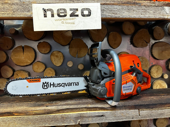 Pilarka spalinowa Husqvarna 555 + olej Husqvarna + ŁAŃCUCH GRATIS