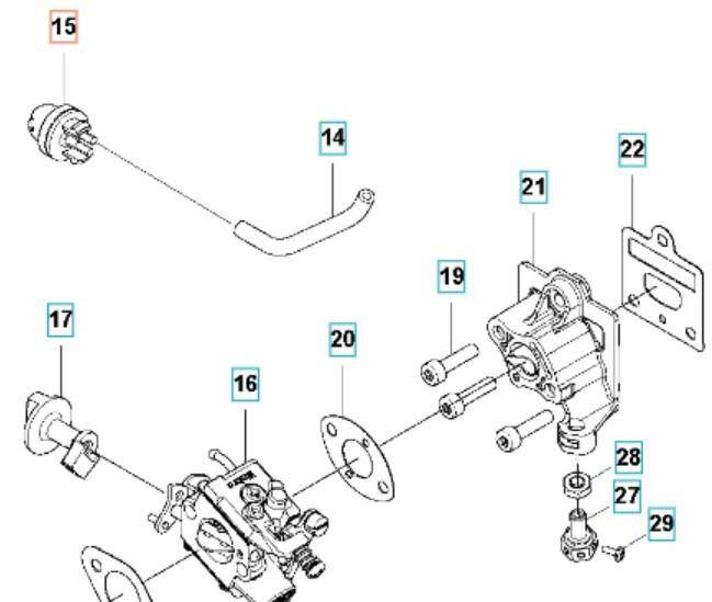 Primer paliwa Husqvarna