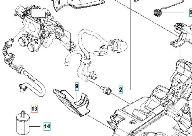 Przewód paliwa Husqvarna 545 550 555 560 562NOWY