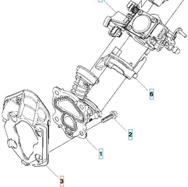 Przegroda Husqvarna 445 450