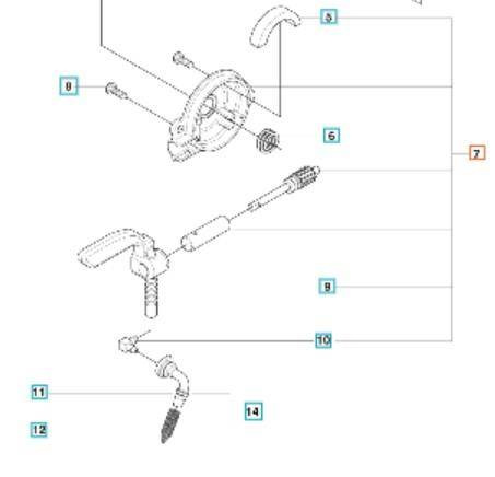 Pompa oleju Husqvarna 236