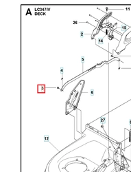 Trzpień Husqvarna 247,347