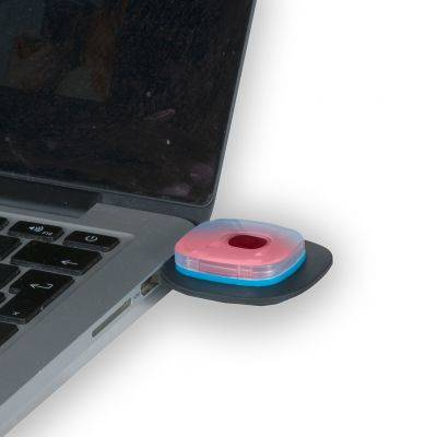 Czapka z lampką Led czarna