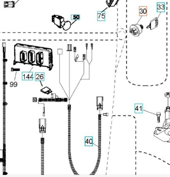 Moduł zapłonowy Husqvarna CTH140XP