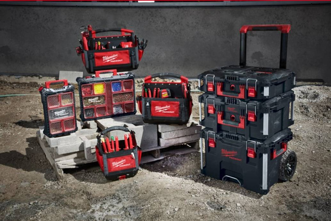 Skrzynia packout na kołach Milwaukee