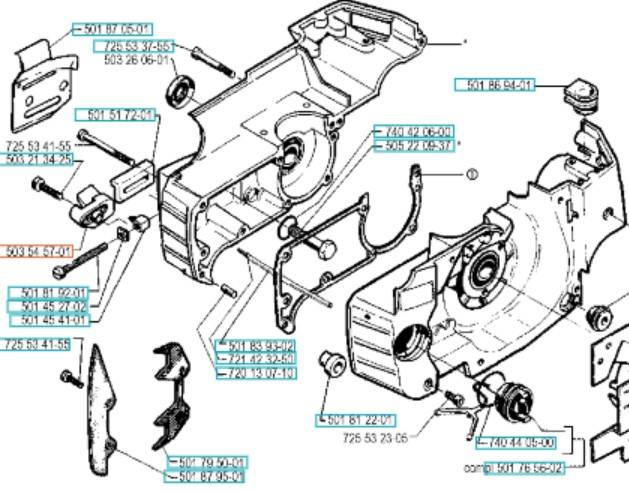 Wychwytnik Husqvarna 254